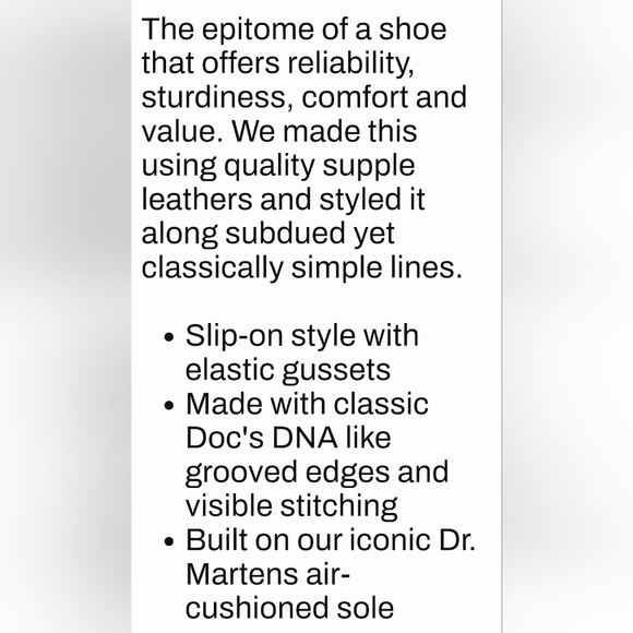 Dr. Martens Orson Brown Smooth + Textured Leather Slip On Loafer VG- US M7 W8 - Picture 16 of 16